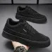 Casual Board Flat Shoes Men Breathable Thick-soled Lace-up Sneakers For Walking Running Casual Board Flat Shoes Men Breathable Thick-soled Lace-up Sneakers For Walking Running