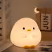 Cute Duck LED Night Lamp Cartoon Silicone USB Rechargeable Sleeping Light Touch Sensor Timing Bedroom Bedside Lamp For Kid Gift Home Decor Cute Duck LED Night Lamp Cartoon Silicone USB Rechargeable Sleeping Light Touch Sensor Timing Bedroom Bedside Lamp For Kid Gift Home Decor