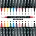 Acrylic Marker Pen Double-headed Stackable Water-based Paint Brush