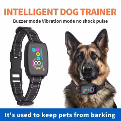 Smart Automatic Anti Barking Dog Collar Rechargeable Bark Stopper Stop Barking HD Digital Display IP67 Waterproof Collar For Dogs Pet Products Smart Automatic Anti Barking Dog Collar Rechargeable Bark Stopper Stop Barking HD Digital Display IP67 Waterproof Collar For Dogs Pet Products