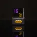 Trendy Mini Transparent WiFi Weather Clock Decoration Display Trendy Mini Transparent WiFi Weather Clock Decoration Display