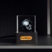 Trendy Mini Transparent WiFi Weather Clock Decoration Display Trendy Mini Transparent WiFi Weather Clock Decoration Display