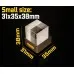 Trendy Mini Transparent WiFi Weather Clock Decoration Display