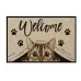 Cartoon Crystal Velvet Floor Mat Home