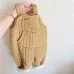 Baby Soft And Adorable Cute Corduroy Thick Quilted Overalls Baby Soft And Adorable Cute Corduroy Thick Quilted Overalls