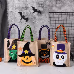Halloween Candy Tote Bag For Kids Funny Creative Witch Skull Pumpkin Gift Handbag Small Jewelry Props Shopping Bags Halloween Candy Tote Bag For Kids Funny Creative Witch Skull Pumpkin Gift Handbag Small Jewelry Props Shopping Bags