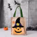 Halloween Candy Tote Bag For Kids Funny Creative Witch Skull Pumpkin Gift Handbag Small Jewelry Props Shopping Bags