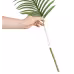 Artificial Gold Cane Palm Tree, 6.5 FT Tall Faux Plant, PE Material & Anti-Tip Tilt Protection Low-Maintenance Plant, Lifelike Green Fake Tree For Home Office Warehouse Decor Indoor Outdoor