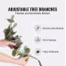 Artificial Eucalyptus Tree, 6 FT Tall Faux Plant, Secure PE Material & Anti-Tip Tilt Protection Low-Maintenance Plant, Lifelike Green Fake Potted Tree For Home Office Decor Indoor Outdoor