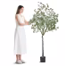Artificial Eucalyptus Tree, 6 FT Tall Faux Plant, Secure PE Material & Anti-Tip Tilt Protection Low-Maintenance Plant, Lifelike Green Fake Potted Tree For Home Office Decor Indoor Outdoor