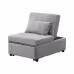 Folding Ottoman Sofa Bed Gray Folding Ottoman Sofa Bed Gray