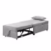 Folding Ottoman Sofa Bed Gray Folding Ottoman Sofa Bed Gray