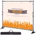 VEVOR 10 X 8 Ft Backdrop Banner Stand Adjustable Height And Width Newest Step And Repeat For Trade Show Wall Exhibitor Photo Booth Background VEVOR 10 X 8 Ft Backdrop Banner Stand Adjustable Height And Width Newest Step And Repeat For Trade Show Wall Exhibitor Photo Booth Background