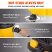 VEVOR Wet Dry Vac, 2.6 Gallon, 2.5 Peak HP, 3 In 1 Shop Vacuum With Blowing Function, Portable With Attachments To Clean Floor, Upholstery, Gap, Car, ETL Listed, Yellow