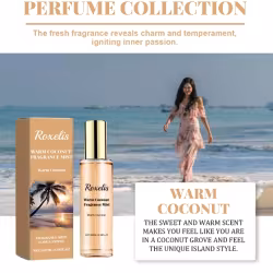 Roxelis Coconut Passionate Perfume Spray Lasting Fragrance Roxelis Coconut Passionate Perfume Spray Lasting Fragrance