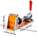 VEVOR Pocket Hole Jig Kit, 34 Pcs Pocket Hole Jig System With Fixture, Step Drills, Wrenches, Drill Stop Rings, Square Drive Bits, Toolbox, Adjustable, For DIY Carpentry Projects VEVOR Pocket Hole Jig Kit, 34 Pcs Pocket Hole Jig System With Fixture, Step Drills, Wrenches, Drill Stop Rings, Square Drive Bits, Toolbox, Adjustable, For DIY Carpentry Projects