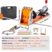 VEVOR Pocket Hole Jig Kit, 34 Pcs Pocket Hole Jig System With Fixture, Step Drills, Wrenches, Drill Stop Rings, Square Drive Bits, Toolbox, Adjustable, For DIY Carpentry Projects VEVOR Pocket Hole Jig Kit, 34 Pcs Pocket Hole Jig System With Fixture, Step Drills, Wrenches, Drill Stop Rings, Square Drive Bits, Toolbox, Adjustable, For DIY Carpentry Projects