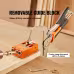 VEVOR Pocket Hole Jig Kit, 34 Pcs Pocket Hole Jig System With Fixture, Step Drills, Wrenches, Drill Stop Rings, Square Drive Bits, Toolbox, Adjustable, For DIY Carpentry Projects VEVOR Pocket Hole Jig Kit, 34 Pcs Pocket Hole Jig System With Fixture, Step Drills, Wrenches, Drill Stop Rings, Square Drive Bits, Toolbox, Adjustable, For DIY Carpentry Projects