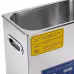 VEVOR Commercial Ultrasonic Cleaner 6L Professional Ultrasonic Cleaner 40kHz With Digital Timer&Heater 110V Excellent Cleaning Machine For Watch Instruments Industrial Parts Excellent Cleaner Solution