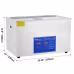 VEVOR Ultrasonic Cleaner 30L Ultrasonic Cleaner For Cleaning Eyeglasses Dentures Commercial Industrial Ultrasonic Cleaner With Digital Heater Timer And Cleaner Basket 30 Liter VEVOR Ultrasonic Cleaner 30L Ultrasonic Cleaner For Cleaning Eyeglasses Dentures Commercial Industrial Ultrasonic Cleaner With Digital Heater Timer And Cleaner Basket 30 Liter