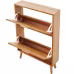 VEVOR Shoe Cabinet With 2 Flip Drawers, Shoe Storage Cabinet For Entryway, Free Standing Shoe Storage Organizer With Rattan Doors For Heels, Boots, Slippers In Hallway, Living Room VEVOR Shoe Cabinet With 2 Flip Drawers, Shoe Storage Cabinet For Entryway, Free Standing Shoe Storage Organizer With Rattan Doors For Heels, Boots, Slippers In Hallway, Living Room