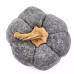 Set Of 3, 8.3x8.3x5.5 Gray Pumpkin, Pumpkin Ornament Decor For Holiday Harvest Festival Fall Festival Thanksgiving