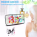 LED Mirror Large Display Table Clock, Suitable For Bedroom, Home, Living Room, Office