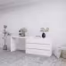 Extended Desktop 6 Drawers Chest Of Drawer Without Handle White Color Vanity Extended Desktop 6 Drawers Chest Of Drawer Without Handle White Color Vanity