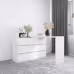 Extended Desktop 6 Drawers Chest Of Drawer Without Handle White Color Vanity Extended Desktop 6 Drawers Chest Of Drawer Without Handle White Color Vanity