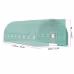 VEVOR Walk-in Tunnel Greenhouse 27.38x9.5x7.38ft Galvanized Frame PE Cover Green