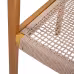 BRAIDED DINING CHAIR Light Brown BRAIDED DINING CHAIR Light Brown