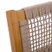 BRAIDED DINING CHAIR Light Brown BRAIDED DINING CHAIR Light Brown