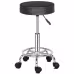 Semi-PU Leather SGS Certified Air Bar Shaped Cotton 8cm Thickness Nylon Wheel 150kg Black Technician Stool Round Cushion Semi-PU Leather SGS Certified Air Bar Shaped Cotton 8cm Thickness Nylon Wheel 150kg Black Technician Stool Round Cushion