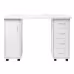 White 120X54X81cm One Door Four Drawers Computer Desk Nail Art Table 1PC White 120X54X81cm One Door Four Drawers Computer Desk Nail Art Table 1PC