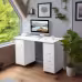 White 120X54X81cm One Door Four Drawers Computer Desk Nail Art Table 1PC White 120X54X81cm One Door Four Drawers Computer Desk Nail Art Table 1PC