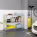 Six-layer Free Combination And Disassembly With 1 Row Of Side Hooks With Adjusting Feet And Wheels Iron Can Freely Adjust The Spacing Of Layers Household Shelves 117X45X208cm Baked Lacquered Silver Six-layer Free Combination And Disassembly With 1 Row Of Side Hooks With Adjusting Feet And Wheels Iron Can Freely Adjust The Spacing Of Layers Household Shelves 117X45X208cm Baked Lacquered Silver