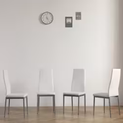 4 PU Leather Dining Chairs 4 PU Leather Dining Chairs