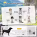 Aosom 2-in-1 Pet Bike Trailer For Small Dogs, Road-Visibility Bicycle Stroller, Weather-Strong Bike Wagon Trailer Sidecar Attachment, White Aosom 2-in-1 Pet Bike Trailer For Small Dogs, Road-Visibility Bicycle Stroller, Weather-Strong Bike Wagon Trailer Sidecar Attachment, White
