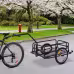 Aosom Bike Cargo Trailer, Bicycle Trailer, Heavy-Duty Bike Wagon Cart, Foldable Compact Storage, With Universal Hitch, 16 Wheels, 88 Lbs. Capacity, Black Aosom Bike Cargo Trailer, Bicycle Trailer, Heavy-Duty Bike Wagon Cart, Foldable Compact Storage, With Universal Hitch, 16 Wheels, 88 Lbs. Capacity, Black