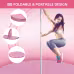 Soozier Pole Dance Mat, 2T X 5W Folding Pole Dance Mat For Home, Lightweight And Foldable, Pink