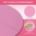 Soozier Pole Dance Mat, 2T X 5W Folding Pole Dance Mat For Home, Lightweight And Foldable, Pink
