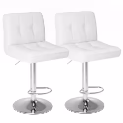 Square Cushion Bar Stool With Backrest Square Cushion Bar Stool With Backrest