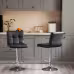 Square Cushion Bar Stool With Backrest Square Cushion Bar Stool With Backrest