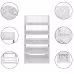 WPC - 5 Layers Carved Shoe Rack - A - 42X24X80cm