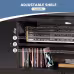 Panel TV Cabinet Can Store Black Cabinets, Suitable For Home Living Room Office TV Cabinet