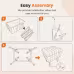 Dressing Stool And Chair With Storage Space