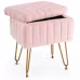 Dressing Stool And Chair With Storage Space
