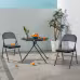 Leather Upholstered Folding Chair Leather Upholstered Folding Chair