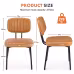 Dining Room Decorative Chair With Artificial Leather Cushion Dining Room Decorative Chair With Artificial Leather Cushion