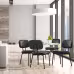 Dining Room Decorative Chair With Artificial Leather Cushion